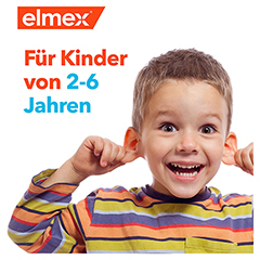 ELMEX Kinderzahnpasta 2-6 Jahre Duo Pack 2x50 Milliliter - Info 2