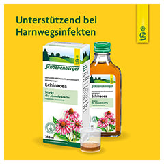 Echinacea naturreiner Heilpflanzensaft Schoenenberger 200 Milliliter - Info 2