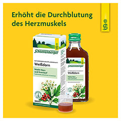 Weidorn naturreiner Heilpflanzensaft Schoenenberger 200 Milliliter - Info 2
