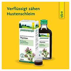 Thymian naturreiner Heilpflanzensaft Schoenenberger 3x200 Milliliter - Info 2