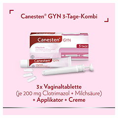 Canesten GYN 3-Tage-Kombipackung 1 Packung N2 - Info 3