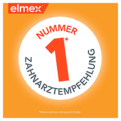 ELMEX Kinderzahnpasta 2-6 Jahre Duo Pack 2x50 Milliliter - Info 3