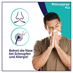 Rhinospray Plus 10ml Nasenspray bei Schnupfen & verstopfter Nase 10 Milliliter N1 - Info 2