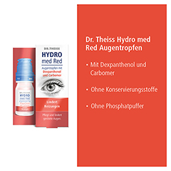 DR.THEISS Hydro med Red Augentropfen 10 Milliliter - Info 3