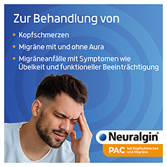 Neuralgin PAC bei Kopfschmerzen und Migrne 20 Stck N2 - Info 3
