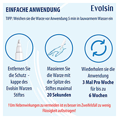 EVOLSIN Anti-Warzen Stift 3 Milliliter - Info 3