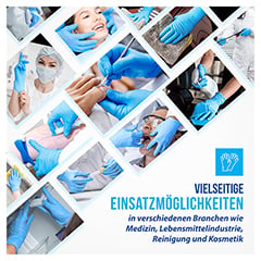 IEA Medical Unt.Hands.Nitril puderfrei L blau 100 Stck - Info 3