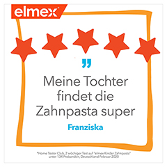 ELMEX Kinderzahnpasta 2-6 Jahre Duo Pack 2x50 Milliliter - Info 4