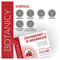 CRANBERRY+D-MANNOSE Tabletten 60 Stck - Info 5
