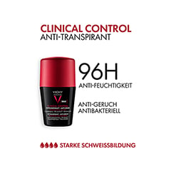 VICHY HOMME Deo Clinical Control 96h Roll-on 50 Milliliter - Info 5