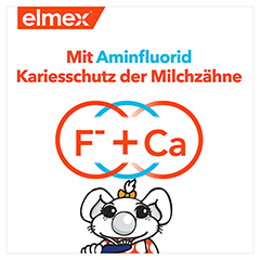 ELMEX Kinderzahnpasta 2-6 Jahre Duo Pack 2x50 Milliliter - Info 5
