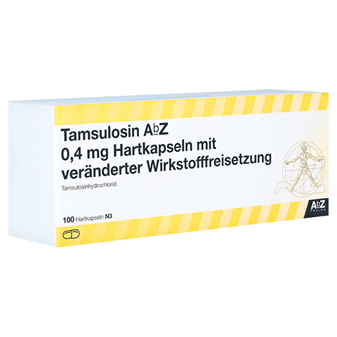 Tamsulosin AbZ 0,4mg 100 Stck N3