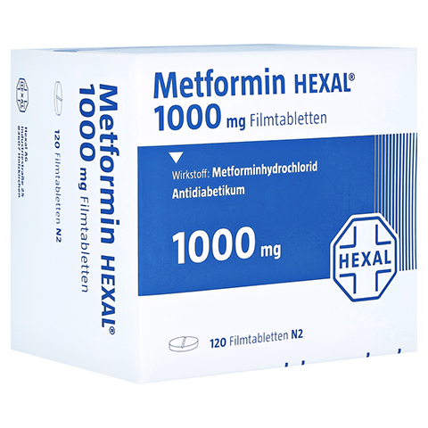 Metformin HEXAL 1000mg 120 Stck N2