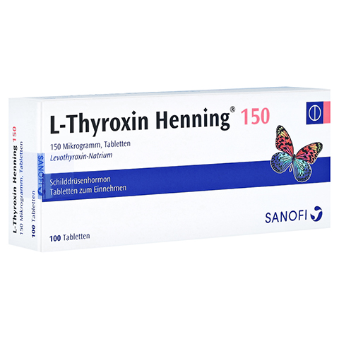 L-Thyroxin Henning 150 100 Stck N3