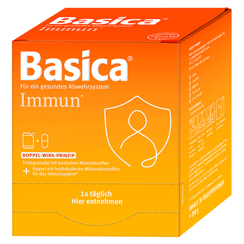 BASICA Immun Trinkgranulat+Kapsel f.30 Tage 30 Stck