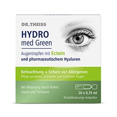 DR.THEISS Hydro med Green Augentro.Einzeldos.Amp. 20x0.35 Milliliter - Info 10