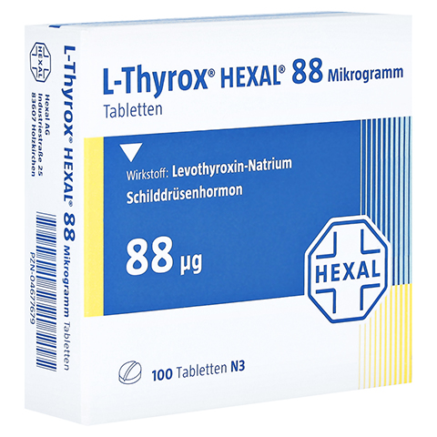 L-Thyrox HEXAL 88 Mikrogramm 100 Stck N3