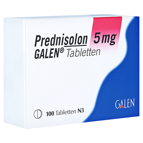 PREDNISOLON 5 mg GALEN Tabletten 100 Stck N3
