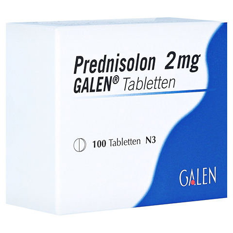 PREDNISOLON 2 mg GALEN Tabletten 100 Stck N3