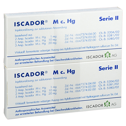 ISCADOR M c.Hg Serie II Injektionslsung 14x1 Milliliter N2