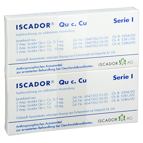 ISCADOR Qu c.Cu Serie I Injektionslösung 14x1 Milliliter N2