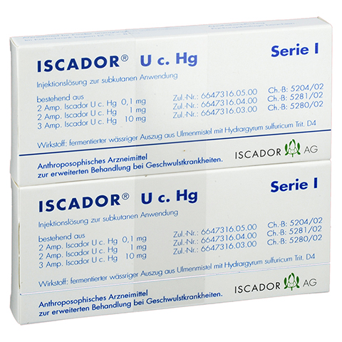 ISCADOR U c.Hg Serie I Injektionslösung 14x1 Milliliter N2