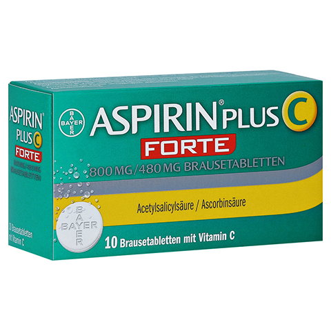 Aspirin plus C Forte 800mg/480mg 10 Stück