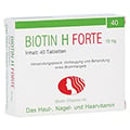 Biotin H forte 10mg 40 Stück