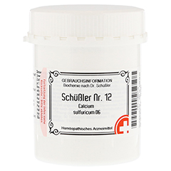 SCHSSLER NR.12 Calcium sulfuricum D 6 Tabletten 1000 Stck