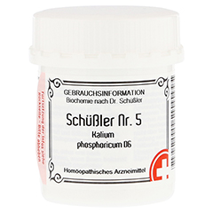 SCHSSLER NR.5 Kalium phosphoricum D 6 Tabletten 400 Stck