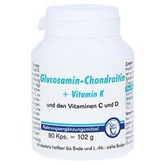 GLUCOSAMIN-CHONDROITIN+Vitamin K Kapseln 90 Stück