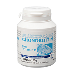 GLUCOSAMIN-CHONDROITIN+Vitamin D Kapseln 90 Stück
