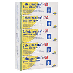 Calcium-dura Vit D3 Brause 1200mg/800 I.E. 50 Stück N2
