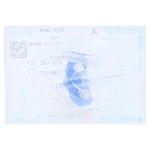 Infusionszubehör Venofix A G23 0,65mm blau 1 Stück