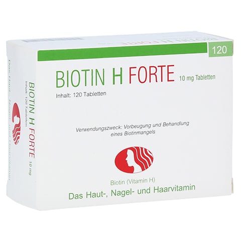 Biotin H forte 10mg 120 Stück