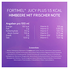 FORTIMEL Jucy Plus Himbeere frische Note 4x200 Milliliter - Info 8