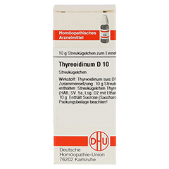 THYREOIDINUM D 10 Globuli 10 Gramm N1 - Vorderseite