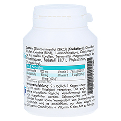 GLUCOSAMIN-CHONDROITIN+Vitamin K Kapseln 90 Stück - Linke Seite