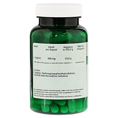 L-ARGININ 400 mg Kapseln 120 Stück - Rechte Seite