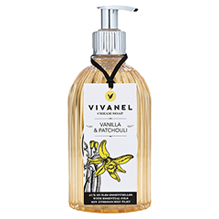 VIVANEL Cream Soap Vanille & Patchouli 350 Milliliter - Vorderseite