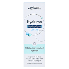 medipharma Hyaluron Nachtpflege Lgre 50 Milliliter - Vorderseite