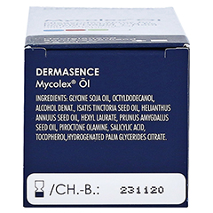 DERMASENCE Mycolex Spray 75 Milliliter - Unterseite