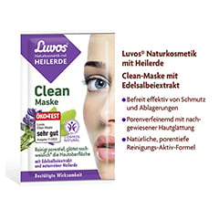 LUVOS Heilerde Clean-Maske Naturkosmetik 2x7.5 Milliliter - Info 2