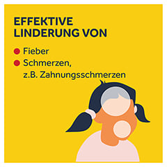 Nurofen Junior Fieber- und Schmerzsaft Erdbeer 40mg/ml Susp. 100 Milliliter N1 - Info 3