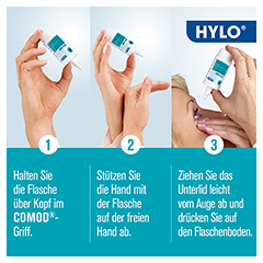 HYLO CARE Augentropfen 10 Milliliter - Info 5