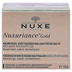 NUXE Nuxuriance Gold Kräftigender Balsam für die Nacht 50 Milliliter - Vorderseite