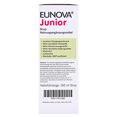 EUNOVA Junior Sirup m.Orangengeschmack 150 Milliliter - Rechte Seite