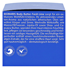 BIOMARIS Bodybutter fresh lime 200 Milliliter - Rechte Seite