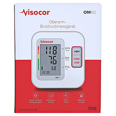VISOCOR Oberarm Blutdruckmessgerät OM60 1 Stück - Vorderseite