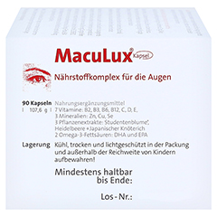 MACULUX Kapseln 90 Stck - Linke Seite